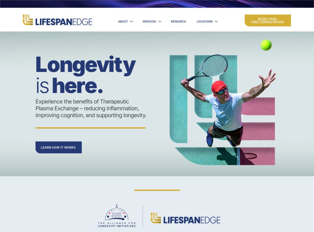 The previous agency's Lifespan Edge site